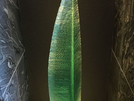 積層ガラスオブジェ